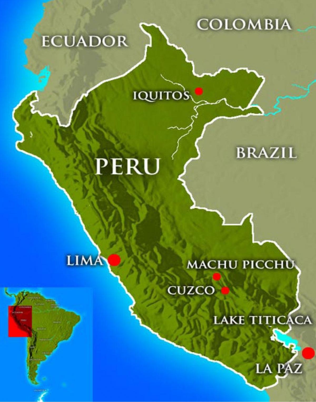 karta Peru
