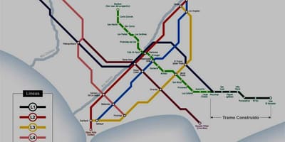 Željeznice Lima Peru karti
